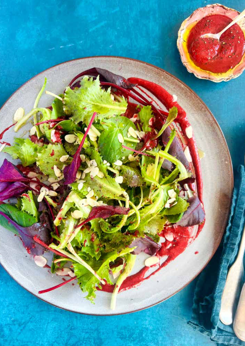 Salad idea to reduce blood sugar levels