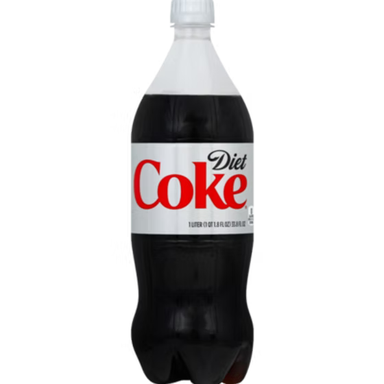 Picture of a bottle of diet coke