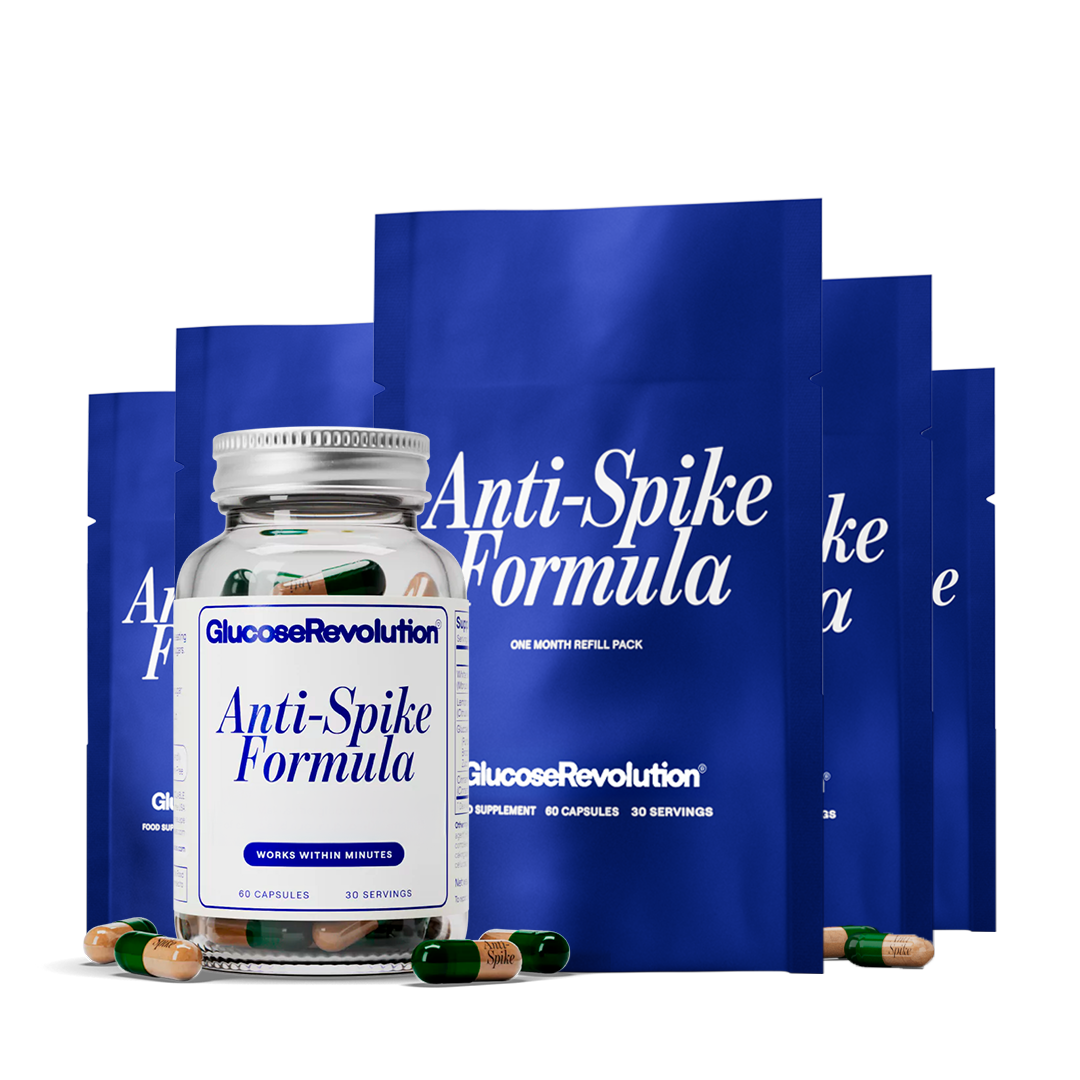 Anti-Spike Formula + 5 refill packs